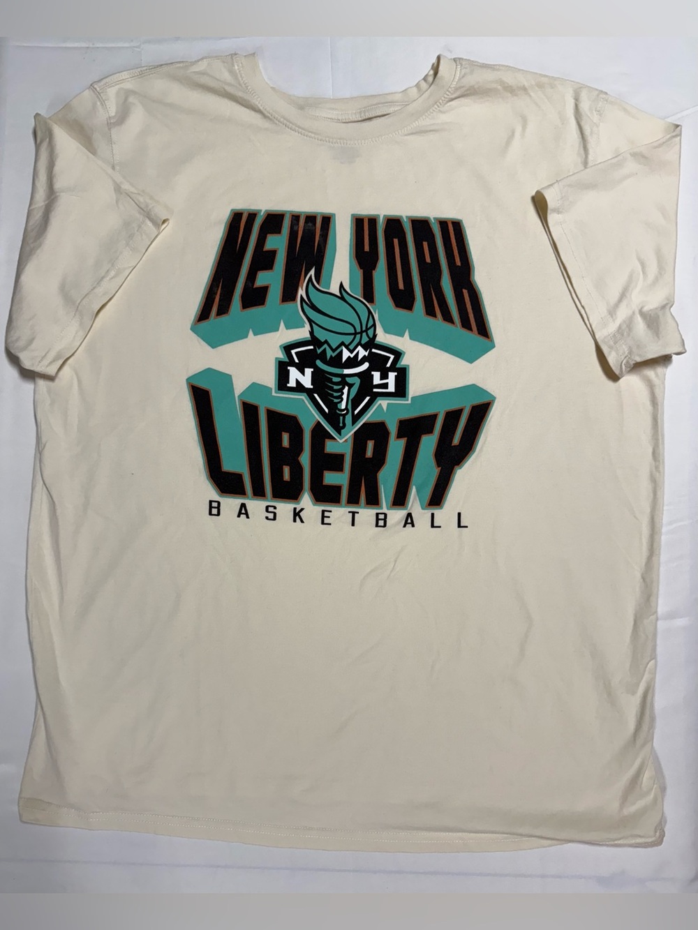 New York Liberty Basketball Oversized Graphic Tee 2XL